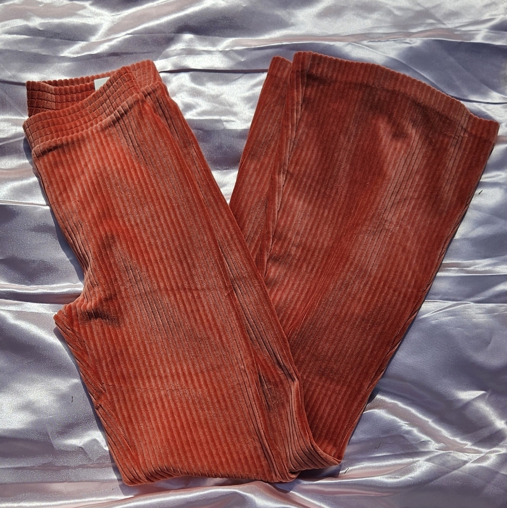 American Eagle Outfitters Rust Boot Cut Courdouy Pants NWT